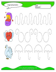 Çizgi Çalışma Sayfaları